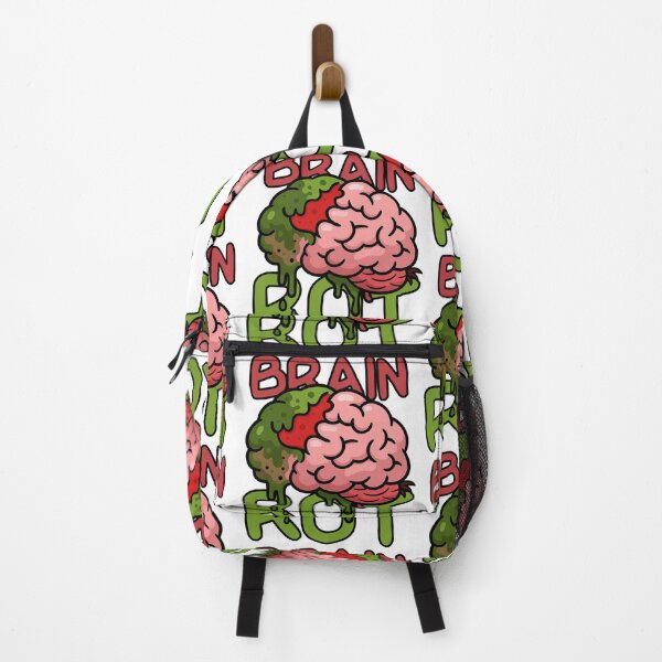 Item preview, Brain Rot Meme Cartoon – Internet Decay Aesthetic Design designed and sold by JMKPrintPress.