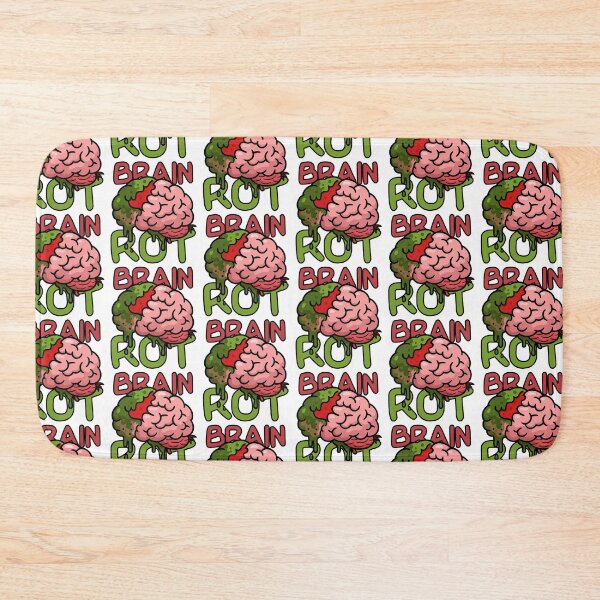 Item preview, Brain Rot Meme Cartoon – Internet Decay Aesthetic Design designed and sold by JMKPrintPress.