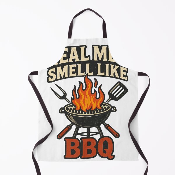 Item preview, Real Men Smell Like BBQ T-Shirt – Funny Grill Master Gift for Barbecue Lovers designed and sold by jnct-shirts.