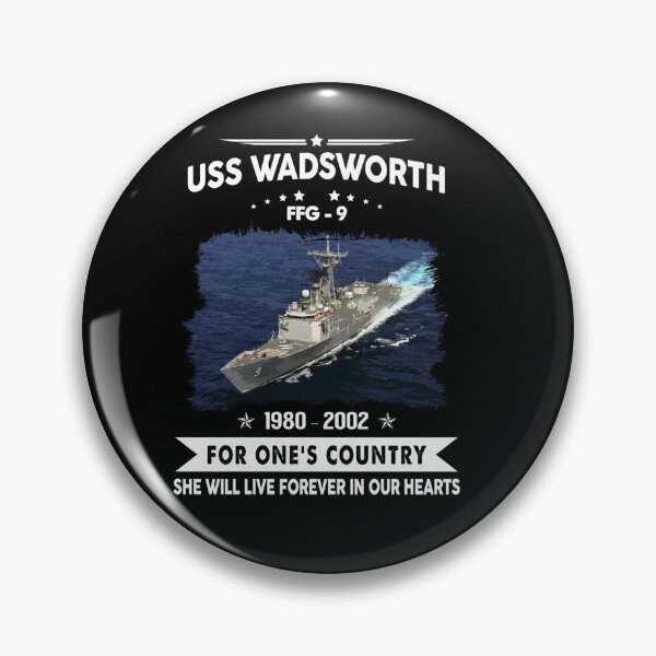Item preview, USS Wadsworth, Navy Veteran Mens Gift Idea Husband, Dad, Grandpa designed and sold by Timeless Bond Designs.