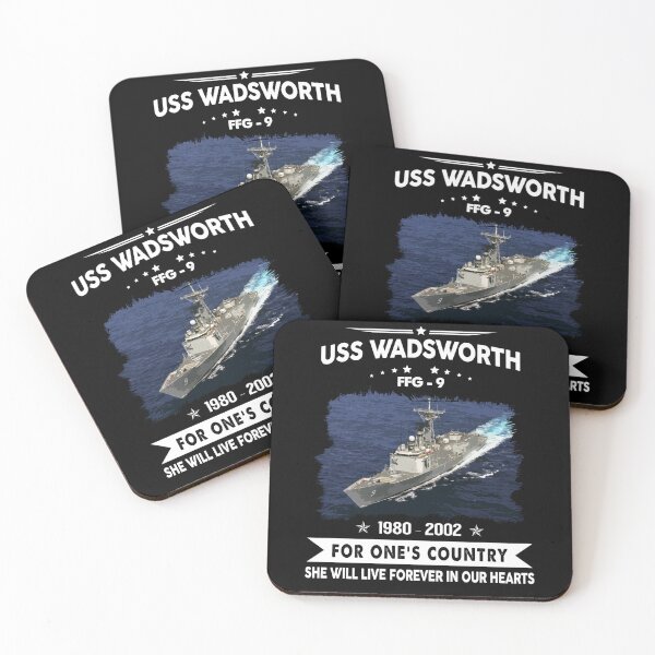 Item preview, USS Wadsworth, Navy Veteran Mens Gift Idea Husband, Dad, Grandpa designed and sold by Timeless Bond Designs.