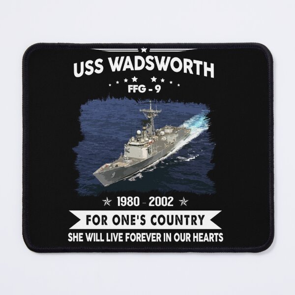 Item preview, USS Wadsworth, Navy Veteran Mens Gift Idea Husband, Dad, Grandpa designed and sold by Timeless Bond Designs.