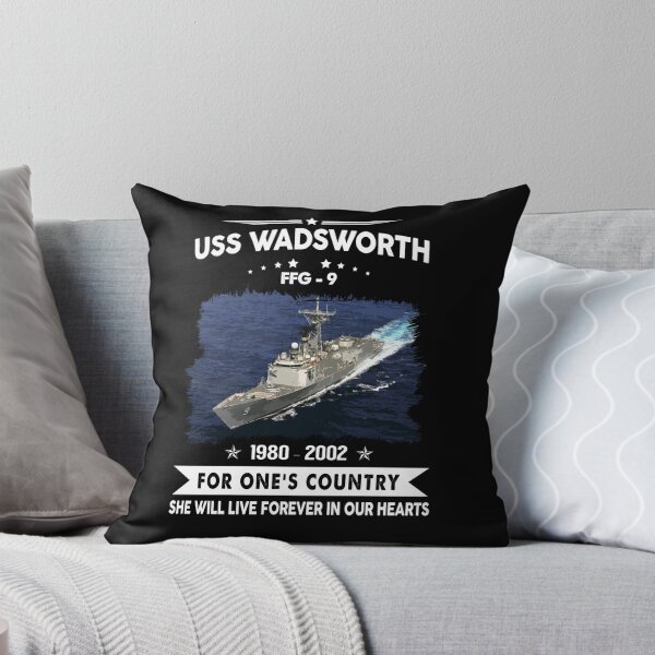 Item preview, USS Wadsworth, Navy Veteran Mens Gift Idea Husband, Dad, Grandpa designed and sold by Timeless Bond Designs.