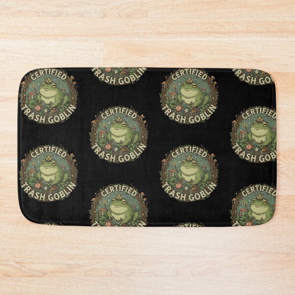 Item preview, Vintage Certified Trash Goblin Frog King | Whimsical Goblincore Aesthetic Design designed and sold by Adam 7ea.