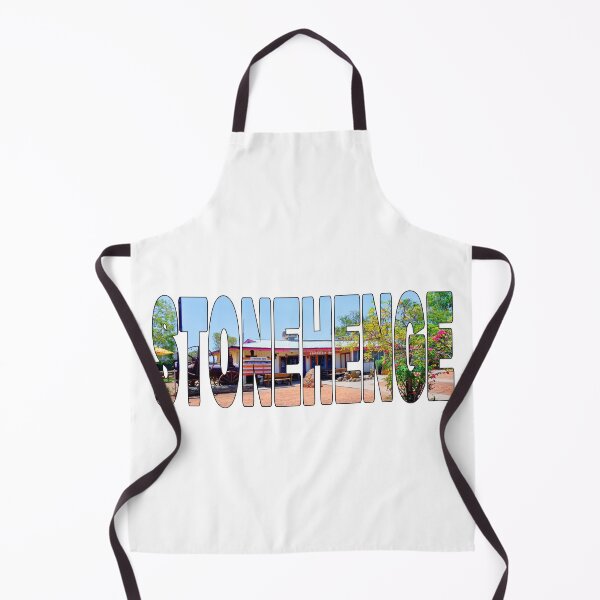 Item preview, STONEHENGE - Quirky Pub Sunny Day Outback West Queensland designed and sold by Adam Gormley.