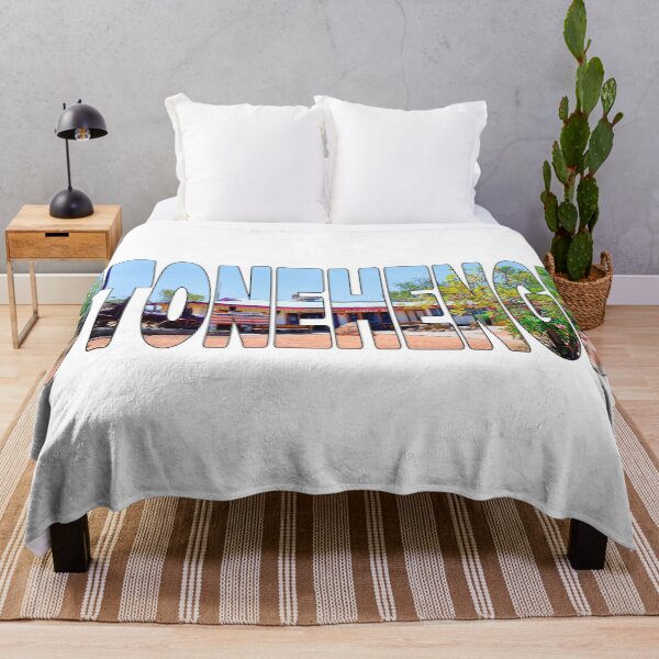 Item preview, STONEHENGE - Quirky Pub Sunny Day Outback West Queensland designed and sold by Adam Gormley.