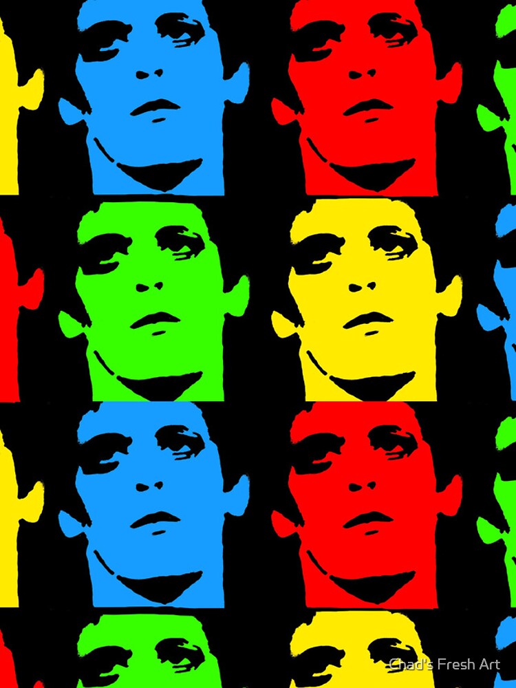 Thumbnail 4 of 4, iPhone Case, Lou Reed Multicolor designed and sold by Chadwickw669.