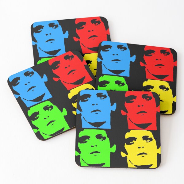 Aperçu de l'œuvre Lou Reed Multicolor créée et vendue par Chad's Fresh Art.