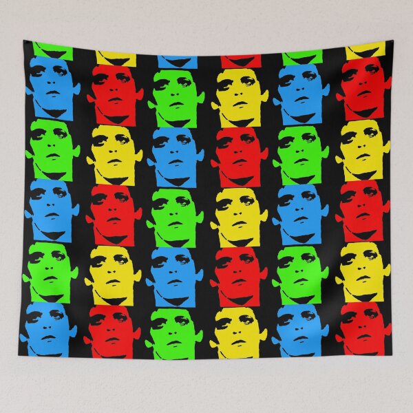 Aperçu de l'œuvre Lou Reed Multicolor créée et vendue par Chad's Fresh Art.