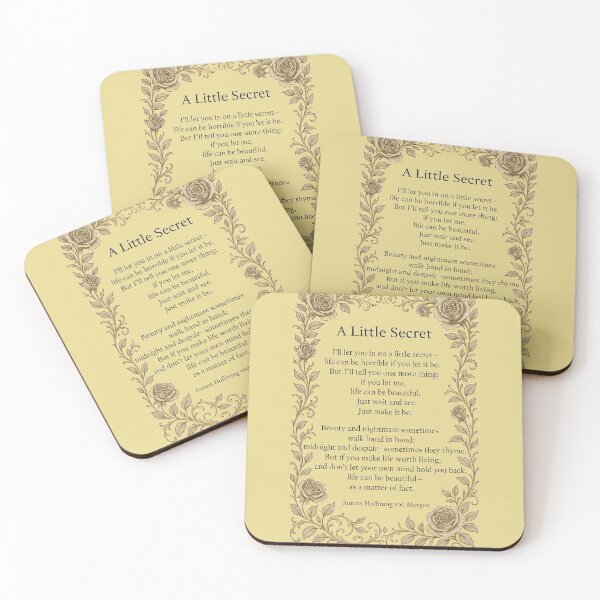 Item preview, A Little Secret — Gothic Poetry on Life and Hope designed and sold by Mouraludia.