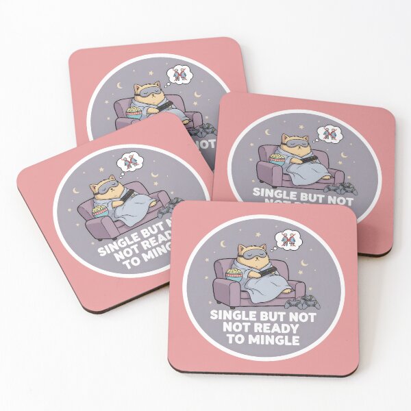 Item preview, Single but not ready to mingle designed and sold by designbykev.