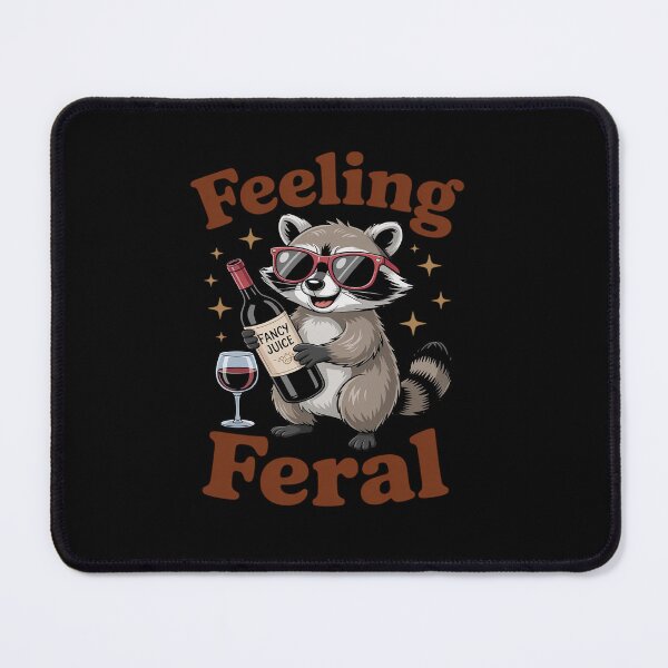 Item preview, Mental Health Anxiety Depression Racoon Feeling A Feral designed and sold by tabdejinti.