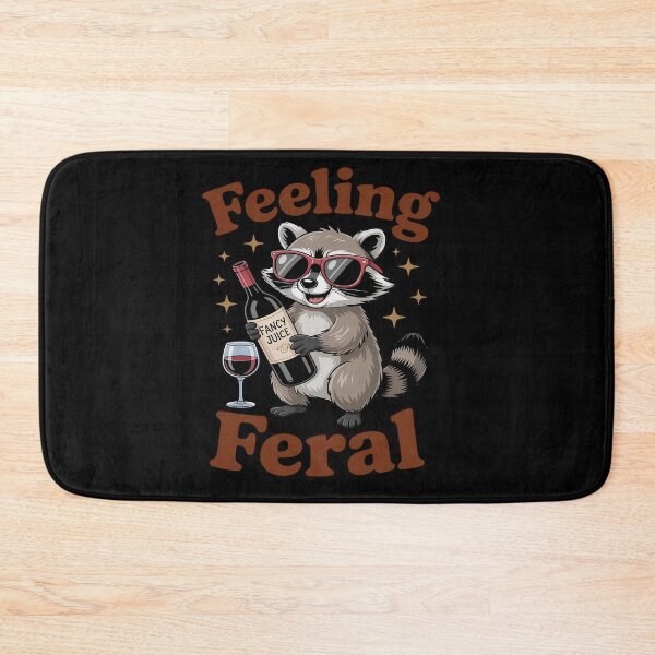 Item preview, Mental Health Anxiety Depression Racoon Feeling A Feral designed and sold by tabdejinti.