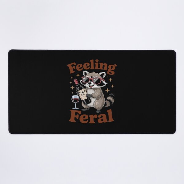 Item preview, Mental Health Anxiety Depression Racoon Feeling A Feral designed and sold by tabdejinti.