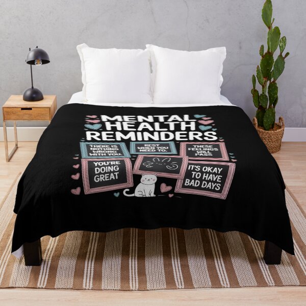 Item preview, Mental Health Reminders Awareness Month Positive Affirmation designed and sold by tabdejinti.