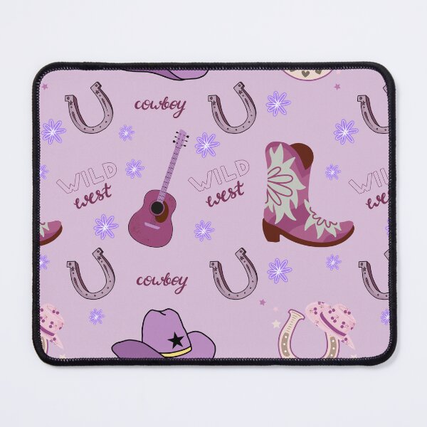 Item preview, Purple Cowboy Wild West Pattern designed and sold by shazdesign24.