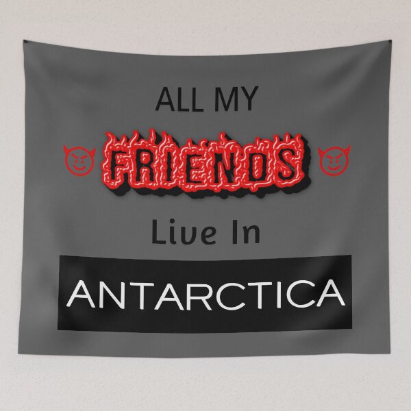 Item preview, Friends In Antarctica - Black designed and sold by Laymela Fet Shop.
