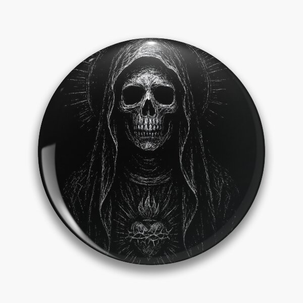 Item preview, Santa Muerte – Sacred Death Gothic Icon designed and sold by Mortisigil.