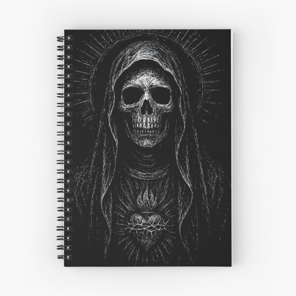 Item preview, Santa Muerte – Sacred Death Gothic Icon designed and sold by Mortisigil.