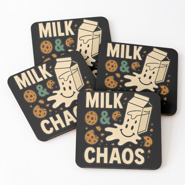 Item preview, Milk & Chaos – Retro Cookie Rebellion Tee for the Playfully Unbothered designed and sold by POD DYNASTY | Original Print On Demand T-Shirt Graphics.