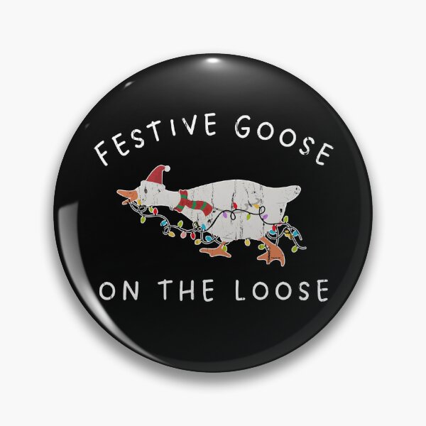Item preview, Festive Goose On The Loose designed and sold by studionelloe.