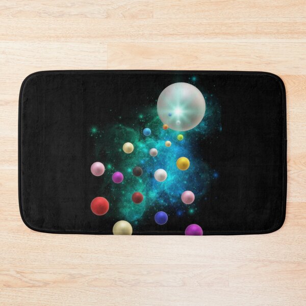 Item preview, Green and Blue Cosmos - Abstraction designed and sold by Ulandia.