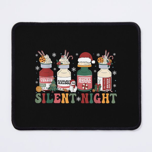 Item preview, Funny Santa Propofol Silent Night ICU Nurses Merry Christmas designed and sold by ShanikaTutson.