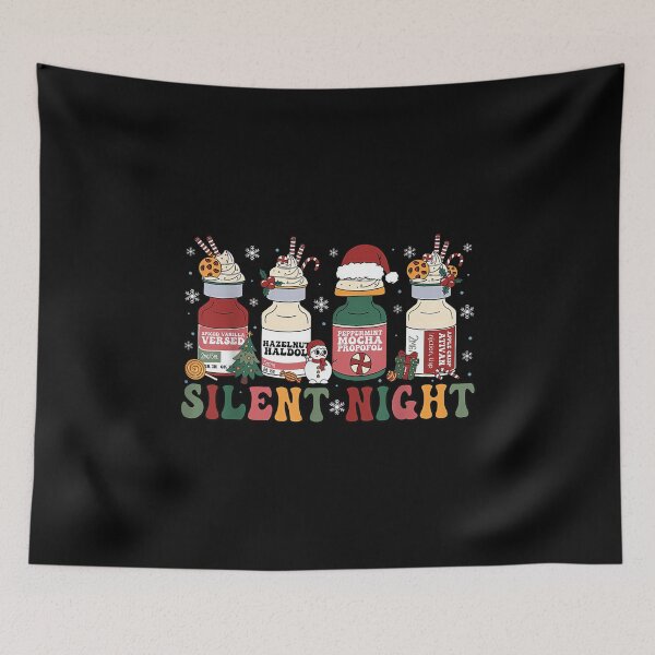 Item preview, Funny Santa Propofol Silent Night ICU Nurses Merry Christmas designed and sold by ShanikaTutson.