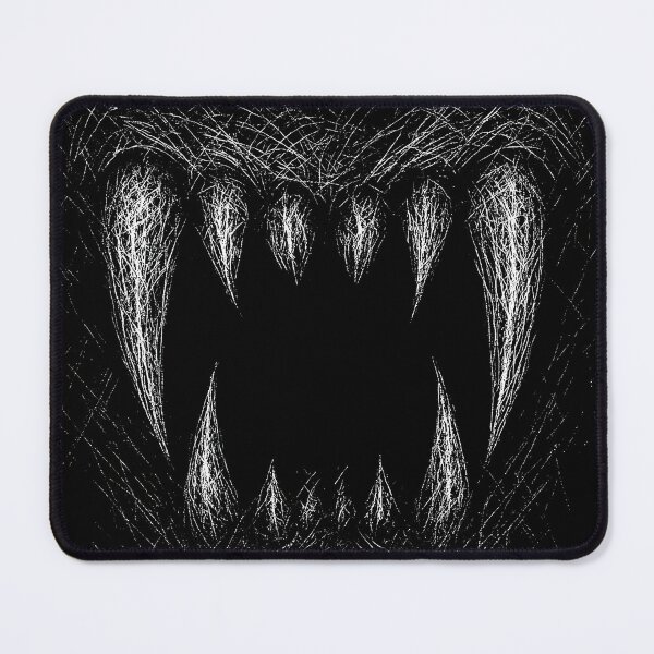 Item preview, Savage Fangs Scratchboard Design designed and sold by Mortisigil.