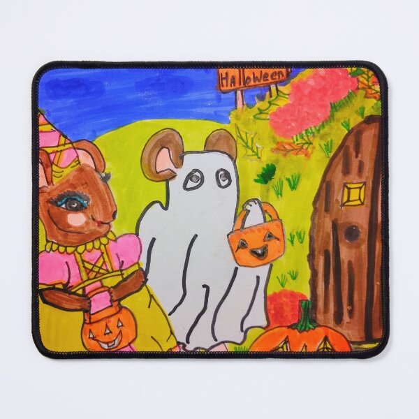 Item preview, THE MICE CELEBRATE HALLOWEEN designed and sold by JoAnnHayden.