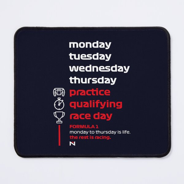 Item preview, FORMULA 1 Race Week DARK designed and sold by MUNZdesign.