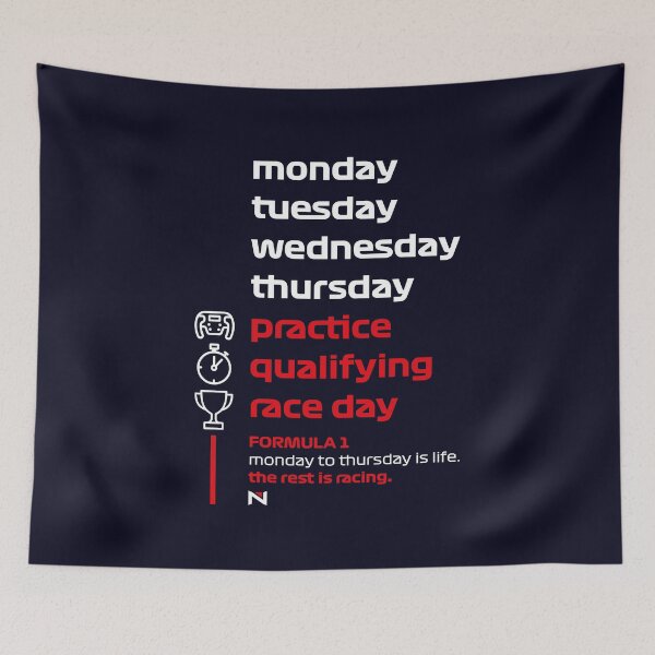 Item preview, FORMULA 1 Race Week DARK designed and sold by MUNZdesign.