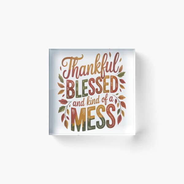 Item preview, Thankful Blessed Grateful Thanksgiving Family designed and sold by VladoZork.