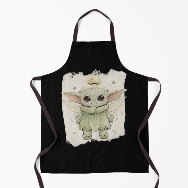 Item preview, BABY YODA DRESSED AS TINKERBELL designed and sold by LIS AND MELIVERSO.