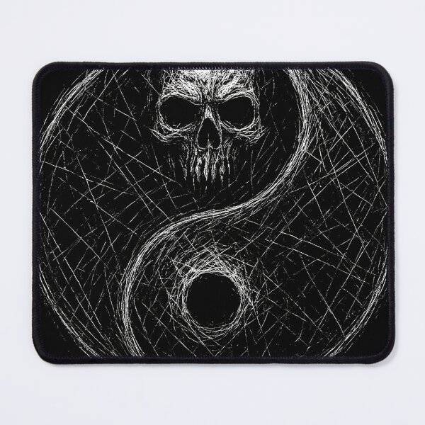 Item preview, Yin Yang of Death – Skull Balance designed and sold by Mortisigil.