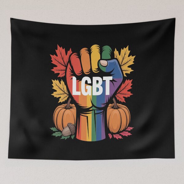Item preview, Thankgiving day LGBT pumpkin designed and sold by VladoZork.