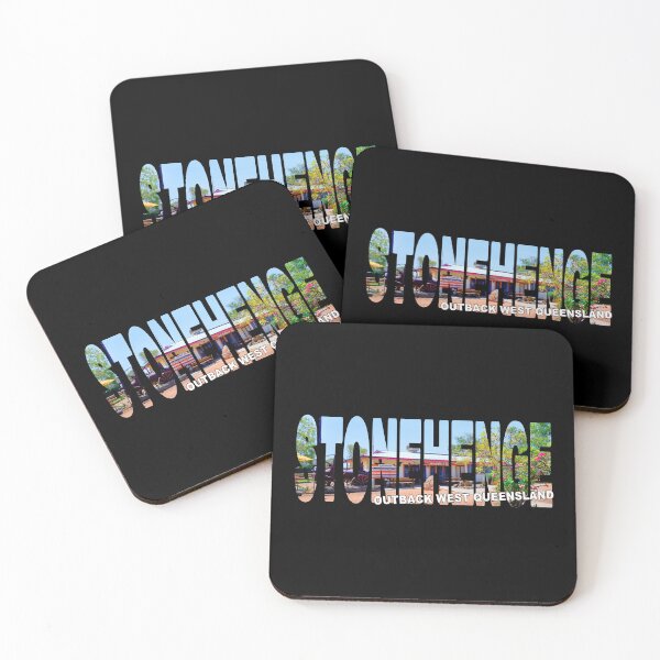 Item preview, STONEHENGE Outback West Queensland - Hotel Pub Sunny Day designed and sold by Adam Gormley.