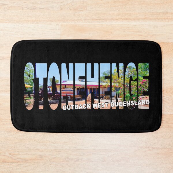 Item preview, STONEHENGE Outback West Queensland - Hotel Pub Sunny Day designed and sold by Adam Gormley.