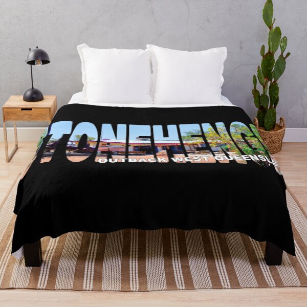 Item preview, STONEHENGE Outback West Queensland - Hotel Pub Sunny Day designed and sold by Adam Gormley.