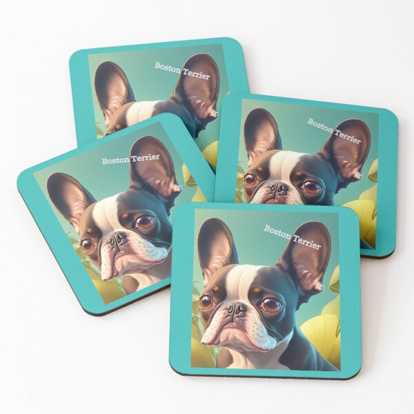 Item preview, Boston Terrier With Focus on Its Expressive Features designed and sold by KJ-Books.
