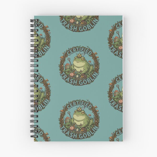 Item preview, Vintage Certified Trash Goblin Frog King | Whimsical Goblincore Aesthetic Design designed and sold by Adam 7ea.
