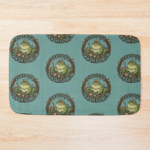 Item preview, Vintage Certified Trash Goblin Frog King | Whimsical Goblincore Aesthetic Design designed and sold by Adam 7ea.