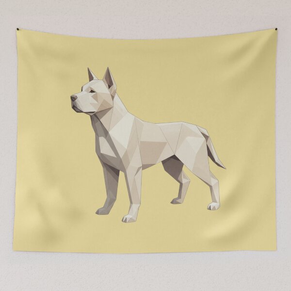 Item preview, Geometric AmStaff Pitbull with a Sculptural Profile designed and sold by bsbd-action.