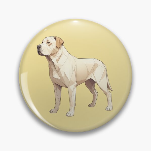 Artikelvorschau, Klassischer polygonaler Labrador Retriever im Stehen entworfen und verkauft von bsbd-action.