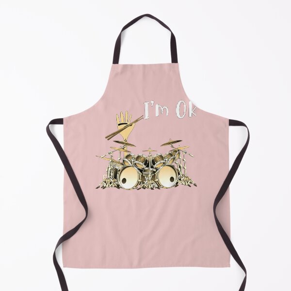 Item preview, Music-Lover-Drum-I'M-Ok-T-Shirt designed and sold by VerdaDonnel24.