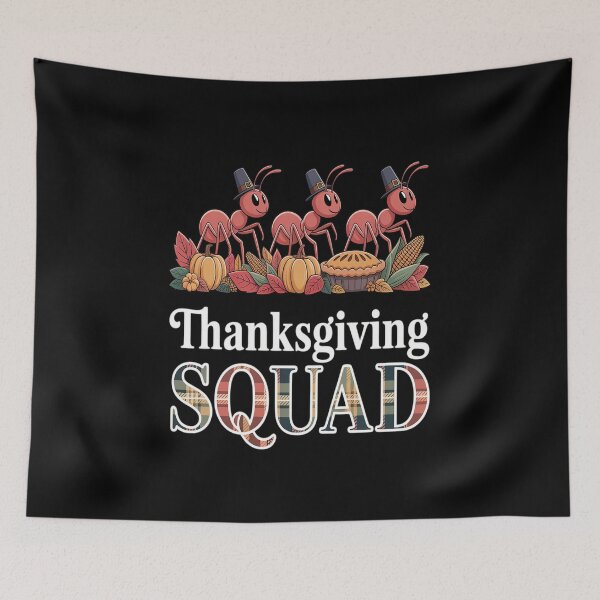 Item preview, Thanksgiving Squad Ant Apple Cake designed and sold by VladoZork.