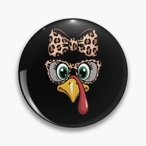 Artikelvorschau, Thanksgiving Truthahn Leopard Brille Niedlich entworfen und verkauft von VladoZork.