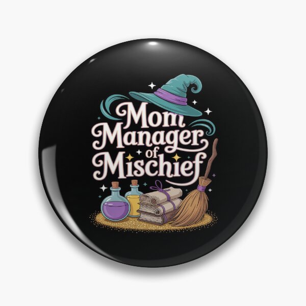 Item preview, Mom Manager of Mischief Mother's Day Funny Magical designed and sold by ticlitule.