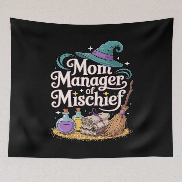 Item preview, Mom Manager of Mischief Mother's Day Funny Magical designed and sold by ticlitule.
