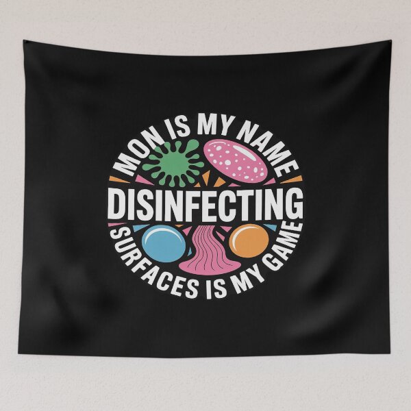 Item preview, Mom Is My Name Disinfecting Surfaces Is My Game designed and sold by ticlitule.